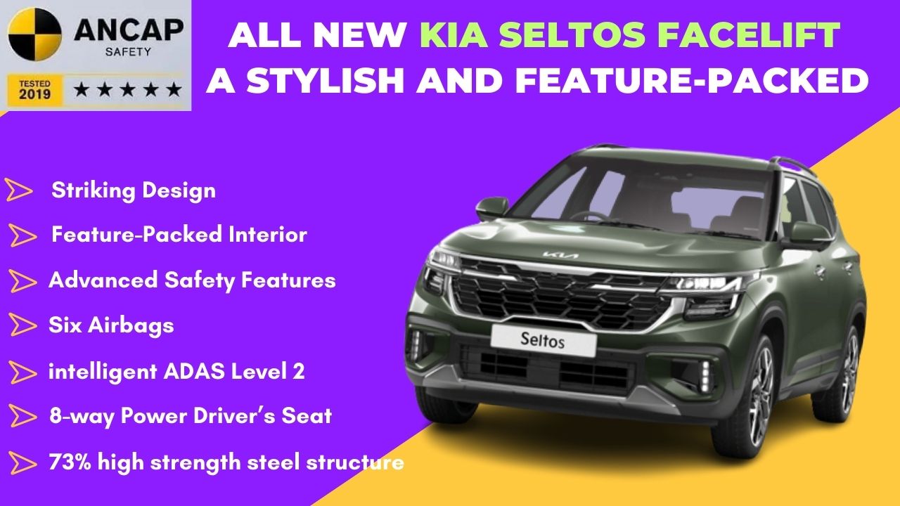 All New FaceLift Kia Seltos: A Stylish and Feature-Packed Compact SUV – Everything You need to Know